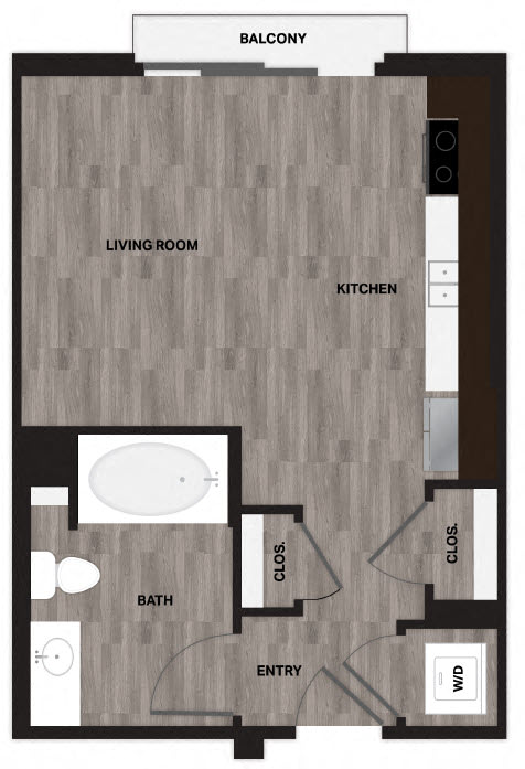 Floor Plan  Studio Floorplan