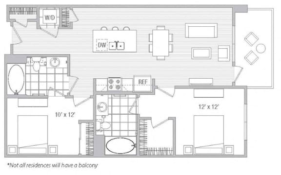 Floor Plan  G Floor Plan at Vora Mission Valley, California