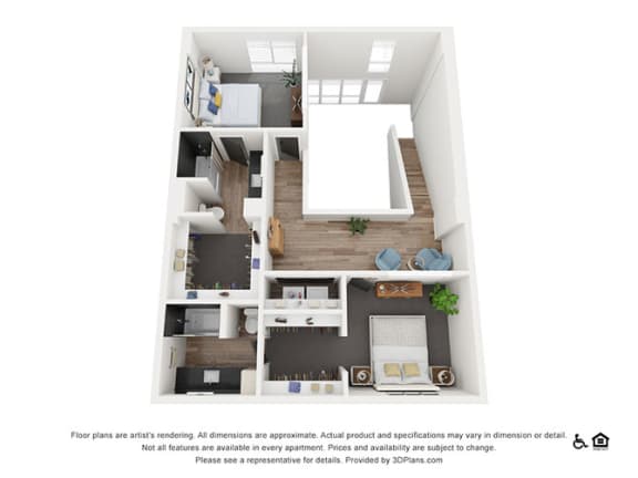 TH1 Floor Plan at Harvest, Salt Lake City, UT