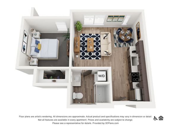 3B Floor Plan 3B Floor Plan at Harvest, Utah, 84103
