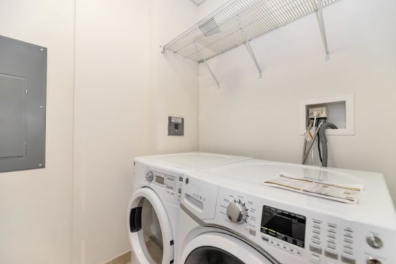 Front Loading Full Size Washer and Dryer  at The Residences on High Street, Arizona, 85054