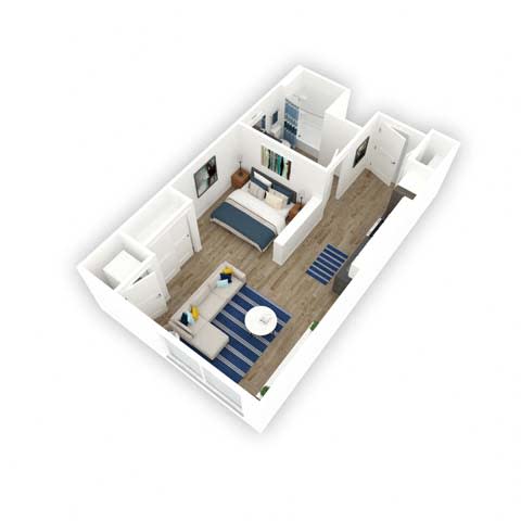 Zenith floor plan 3D