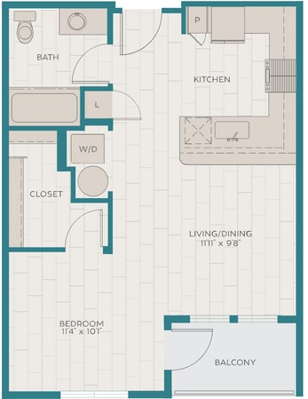 Floor Plan  studio floorplan
