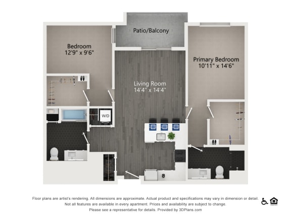 B.9 Floor Plan B.9 Floor Plan at Quattro, Salt Lake City
