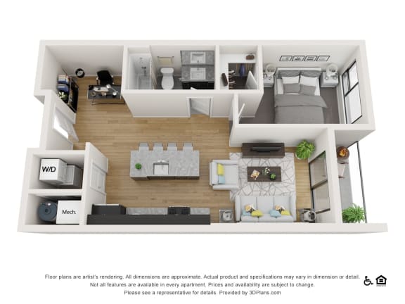 One Bedroom One Bedroom
