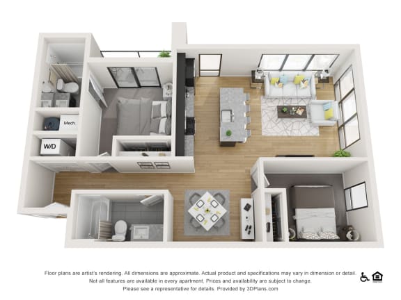 One Bedroom One Bedroom