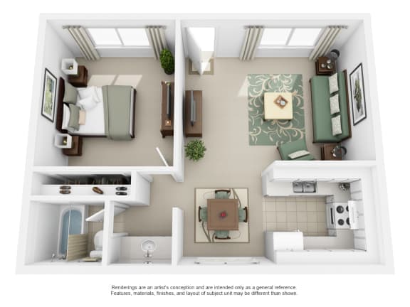 Plan F Floor Plan