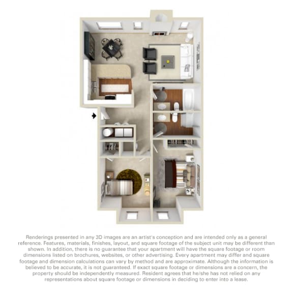The Woodlands 2 bed flat