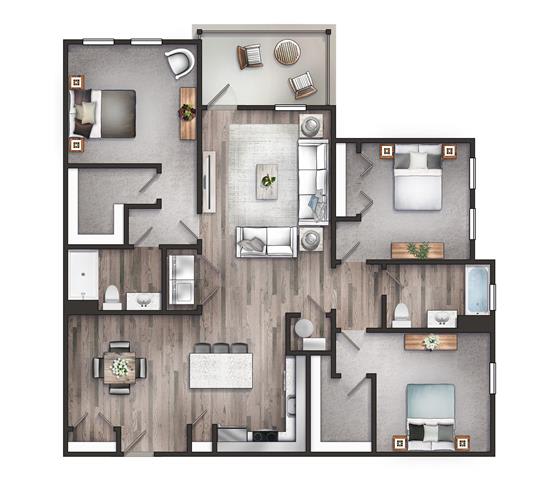 Loudoun floor plan
