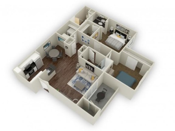 two bedroom two bathroom