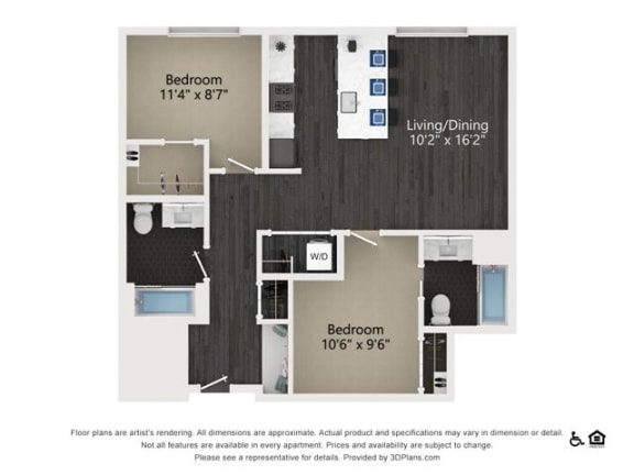 B.1 Floor Plan B.1 Floor Plan at Quattro, Utah, 84111