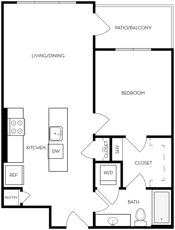 A2 Floor Plan A2 Floor Plan at Upper West, Utah