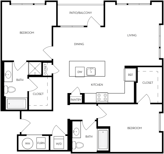B5 Floor Plan B5 Floor Plan at Upper West, West Jordan, 84088