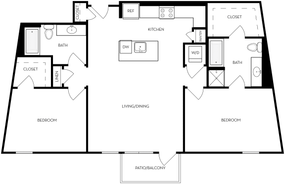 B6 Floor Plan B6 Floor Plan at Upper West, West Jordan, Utah