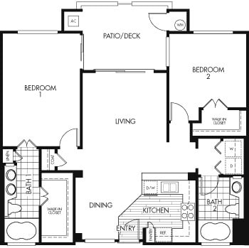 Two Bedroom Two Bedroom