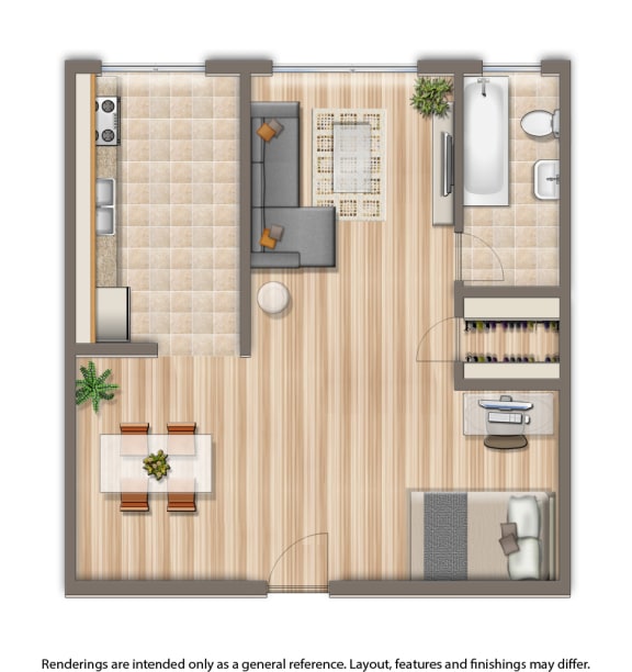 1401 sheridan studio floor plan