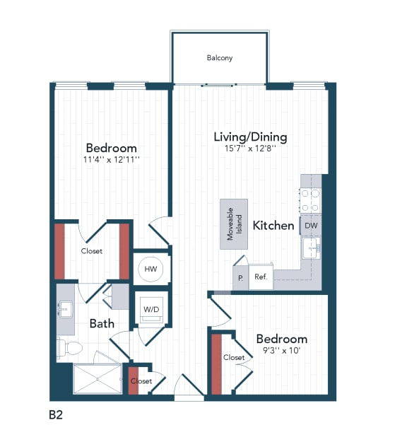 Studio, 1, 2 & 3 Bedroom Apartments in North Bethesda Harwood Flats