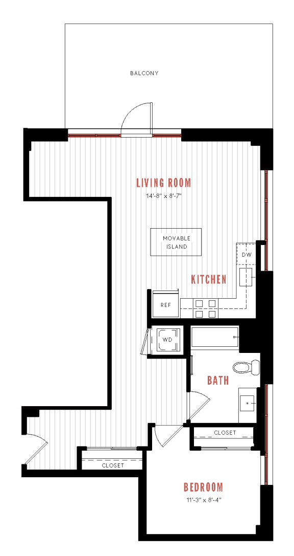 Studio, 1 & 2 Bedroom Apartments in NoMa, DC Press House