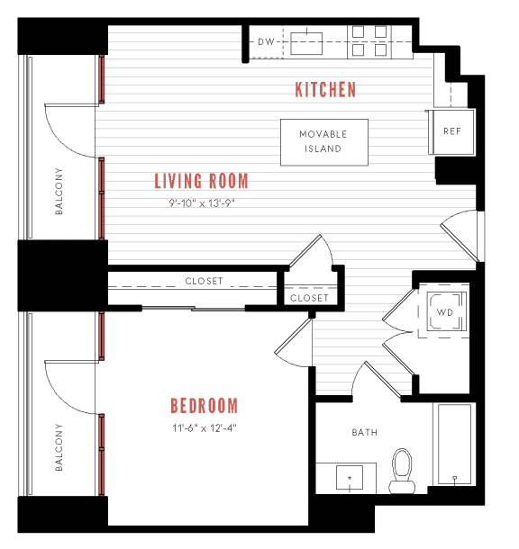Studio, 1 & 2 Bedroom Apartments in NoMa, DC Press House