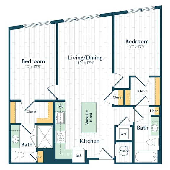 The Rae Floor Plans of The Rae in Bethesda, MD