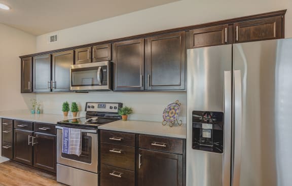 Kithcen with Stainless Steel Appliances