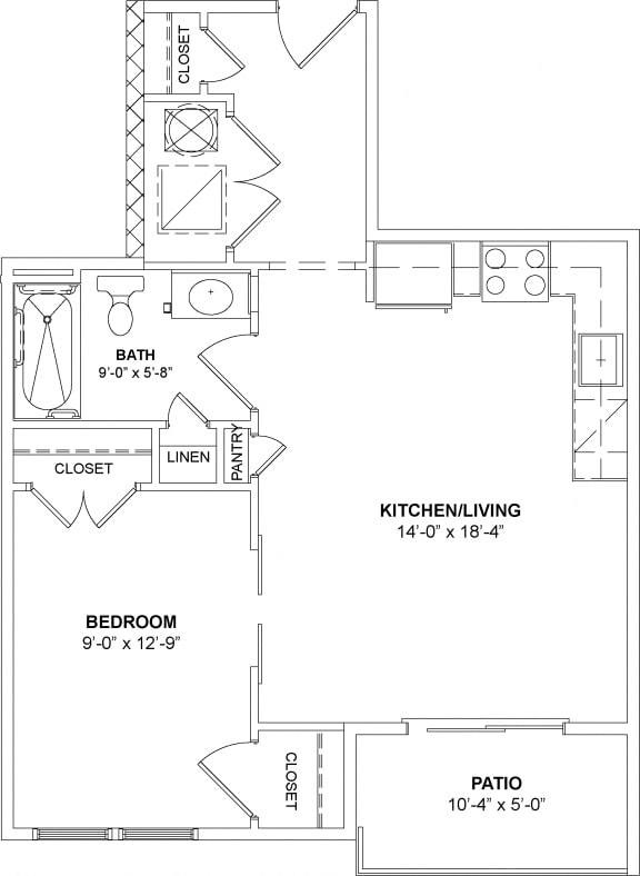 The Buckman Floor Plan The Buckman Floor Plan at Madison Ellis Preserve, Newtown Square, PA, 19073