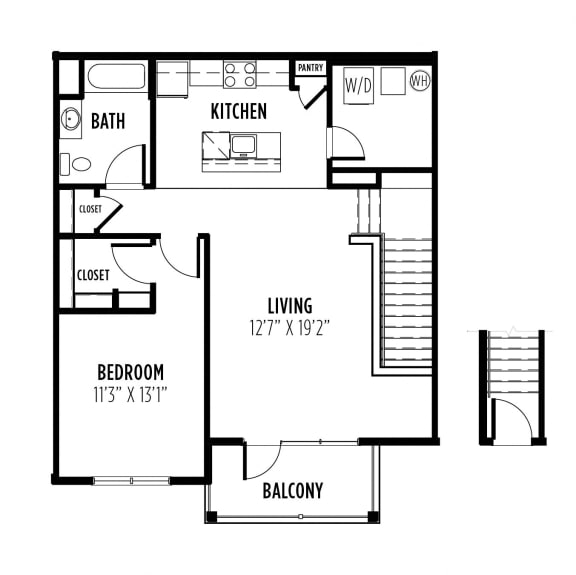 Rutledge Floor Plan Rutledge Floor Plan at Madison Providence, Collegeville, PA