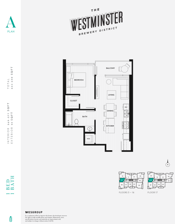  Floor Plan A - West City