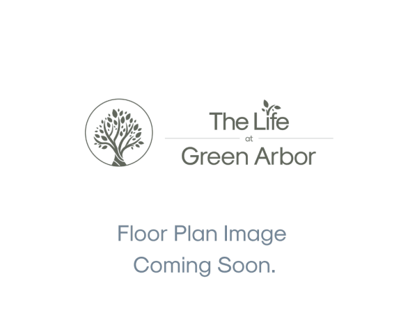 Floor plan at The Life at Green Arbor, Ohio