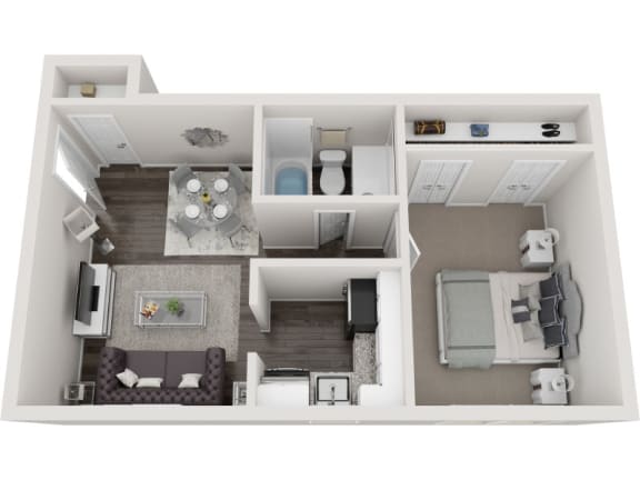 southridge apartments floor plan unit a1p