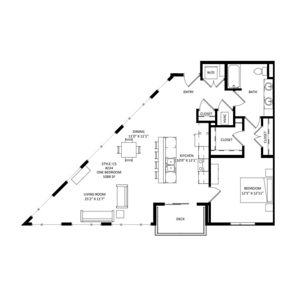 Floor Plans of The West Edge in Middleton, WI