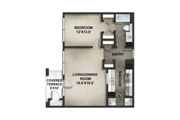 Floor Plan  bedroom floor plan | the madison at ballston station
