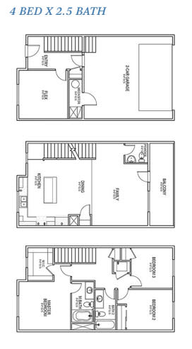 Floor Plan 4 BEDROOM