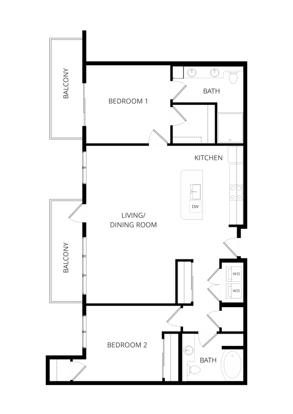 Floor Plan  C13 2x2