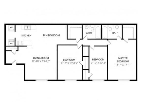 Lexington Court Apartments Floor Plans Abilene TX