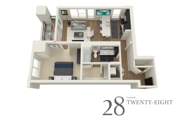 Floor Plan  Twenty Eight