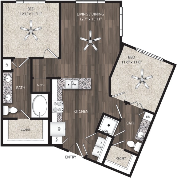 Floor plans of oaks 55 in euless tx