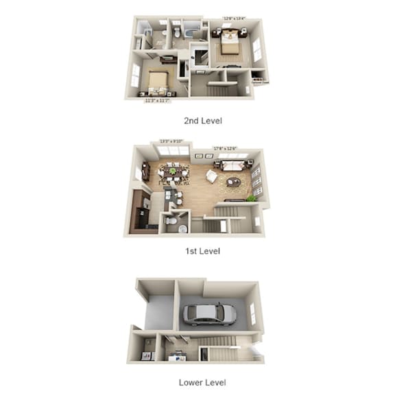 B2BTG Floor Plan B2BTG Floor Plan at The Estates at Ballantyne, Charlotte, NC, 28277