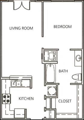 Bourbon floor plan
