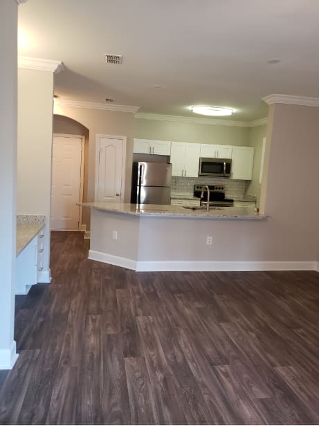 Wood Inspired Plank Flooring at The Orleans of Decatur, Decatur, GA