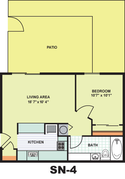 Floor Plans of Sebring Court in Indianapolis IN