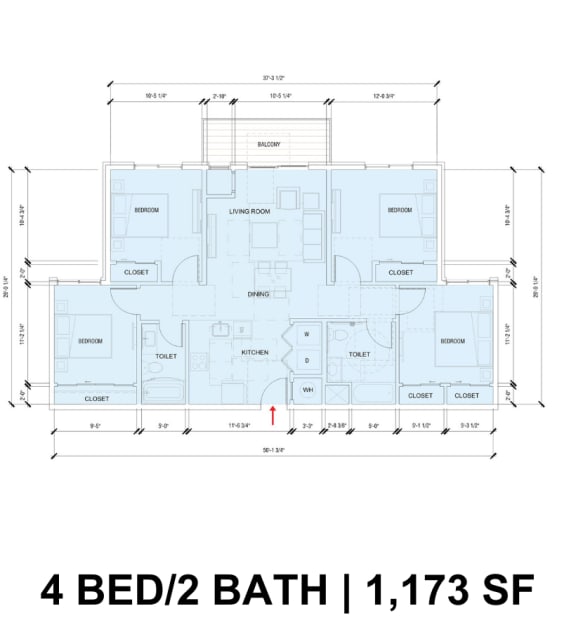 Floor Plan  4 Bedroom