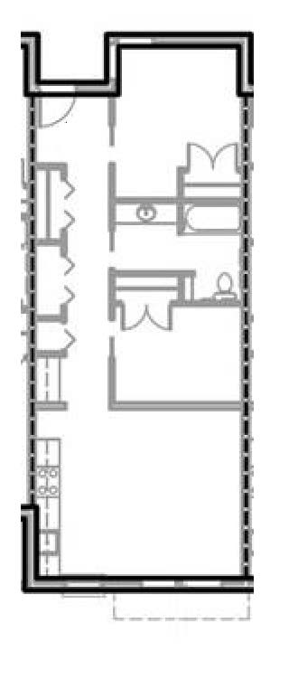  Floor Plan 1X1 A With Den
