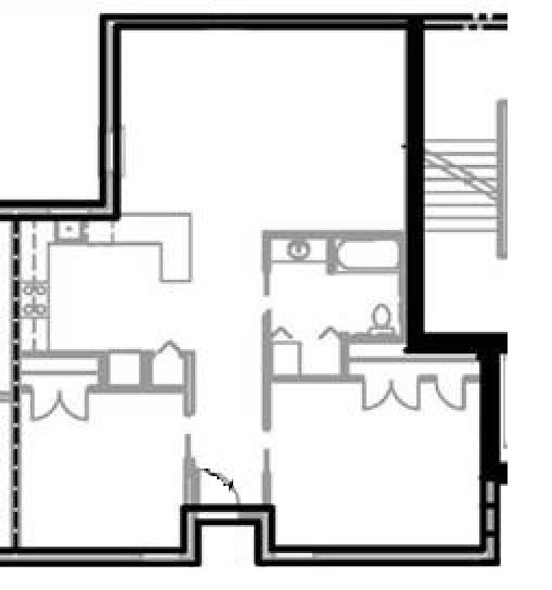 Floor Plan  2X1 A