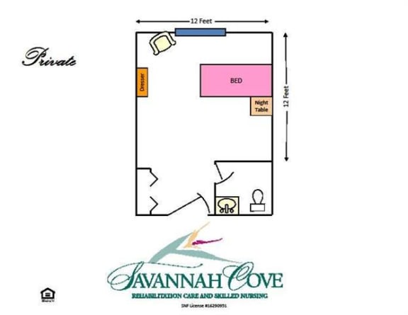 Maitland Private Floor Plan at Savannah Cove of Maitland, Maitland, FL, 32751