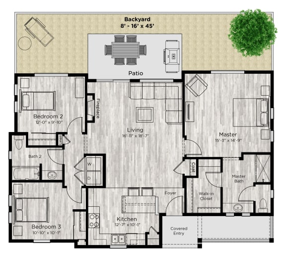 The Haven Floor Plan at Avilla Eastlake, Thornton, CO