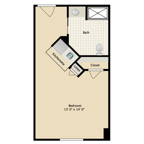 Floor Plan  meetinghouse at riverfront senior independent living floorplan