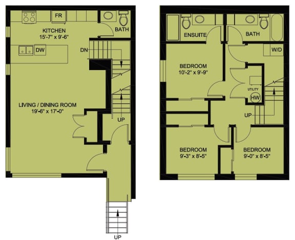 3 bedroom apartments for rent