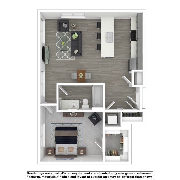 Floor Plans of The Arza Apartments in American Fork, UT