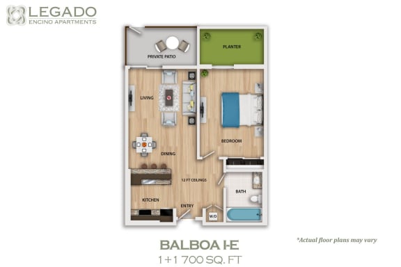 Floor Plan  Balboa I-E